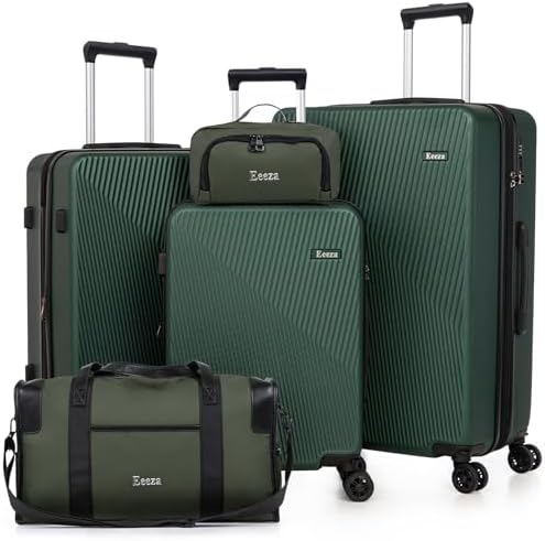 Amazon.com | Merax Luggage Sets 3 Piece Carry on Luggage Airline